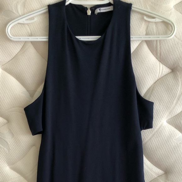 T by Alexander Wang Ponte Bandeau Sleeveless Dress - Picture 4 of 7